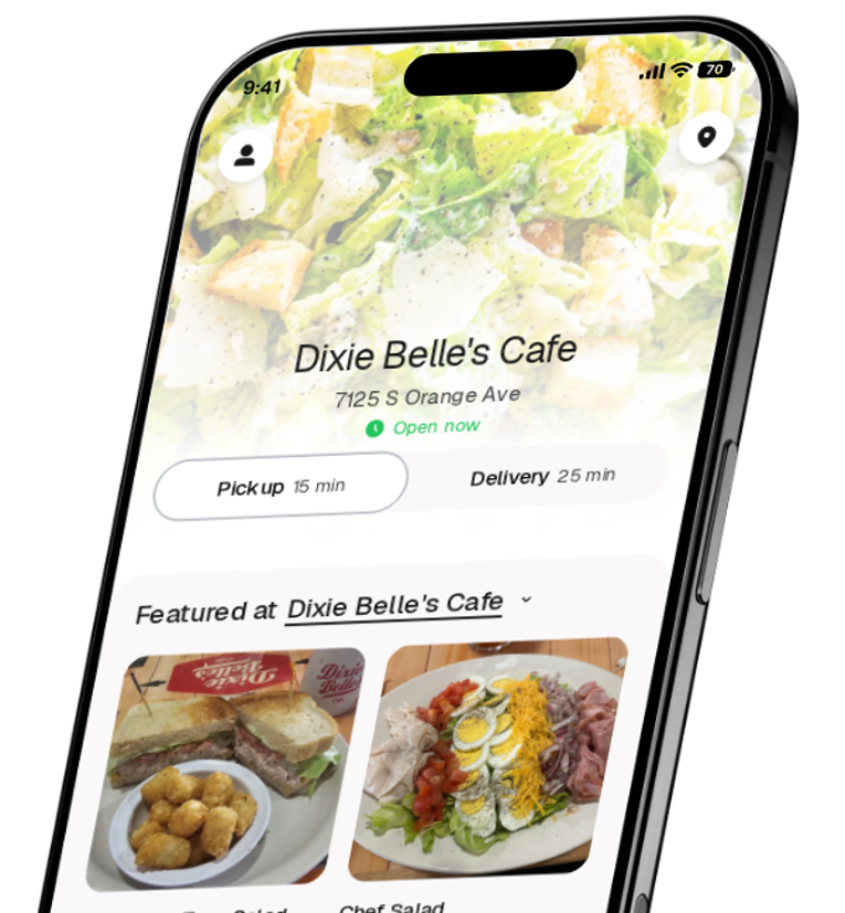 Dixie Belle's Cafe app preview