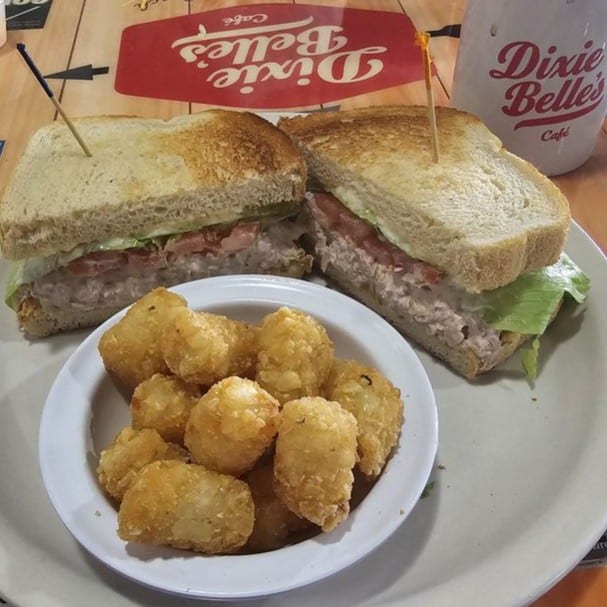 Chicken or Tuna Salad Sandwich.