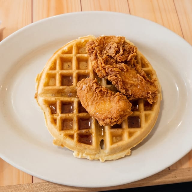 Chicken and Waffles.